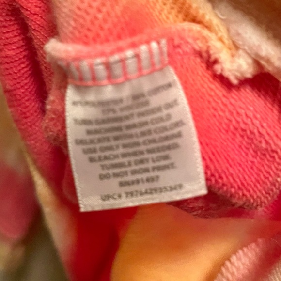 MODERN CANVAS Women’s Long Sleeve Tie Dye Caffeine & Quarantine Top. Sz XXL. - Picture 5 of 5
